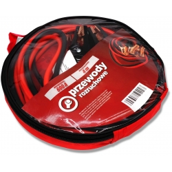 MOCNE PRZEWODY KABLE ROZRUCHOWE 600A 4M 12/24V